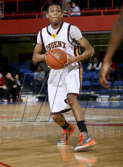 Thumbnail 2 in Palisade Prep vs. Haldane (Section 1 Class C Semifinal) photogallery.