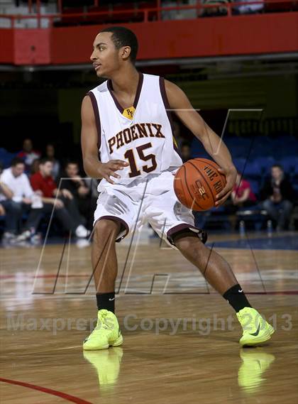Thumbnail 2 in Palisade Prep vs. Haldane (Section 1 Class C Semifinal) photogallery.