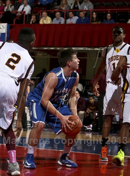 Thumbnail 1 in Palisade Prep vs. Haldane (Section 1 Class C Semifinal) photogallery.