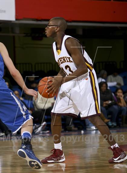 Thumbnail 2 in Palisade Prep vs. Haldane (Section 1 Class C Semifinal) photogallery.