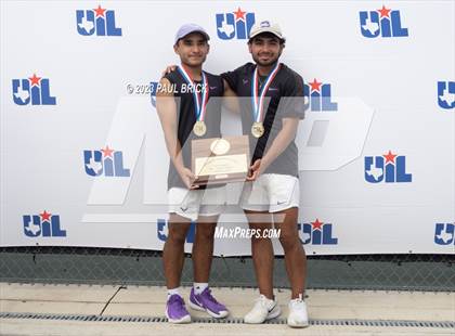 Thumbnail 3 in UIL 4A Tennis Boys and Mixed Doubles Finals (Medals) photogallery.