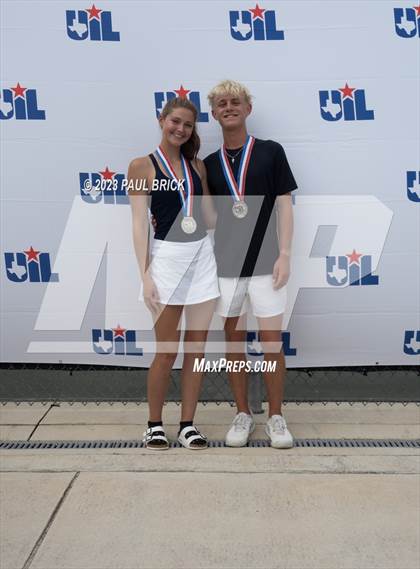 Thumbnail 1 in UIL 4A Tennis Boys and Mixed Doubles Finals (Medals) photogallery.