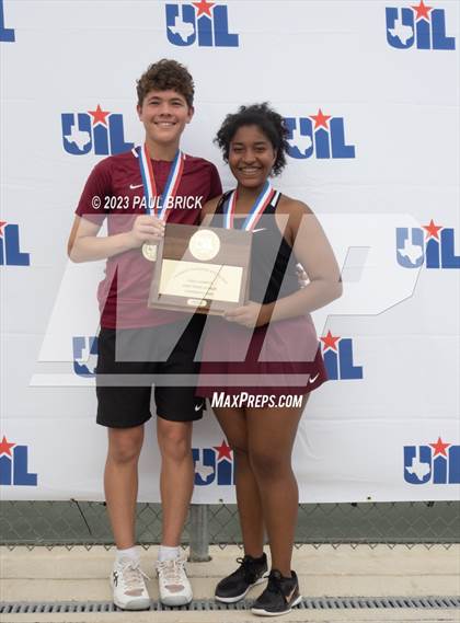 Thumbnail 1 in UIL 4A Tennis Boys and Mixed Doubles Finals (Medals) photogallery.