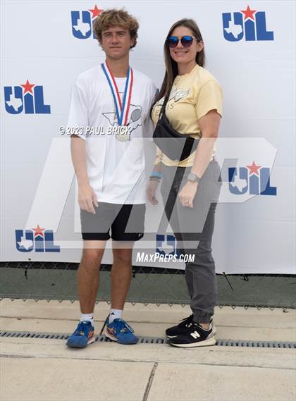 Thumbnail 3 in UIL 4A Tennis Boys and Mixed Doubles Finals (Medals) photogallery.