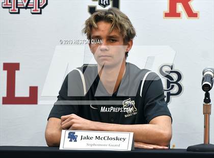 Thumbnail 2 in Trinity League Media Day - Santa Margarita photogallery.