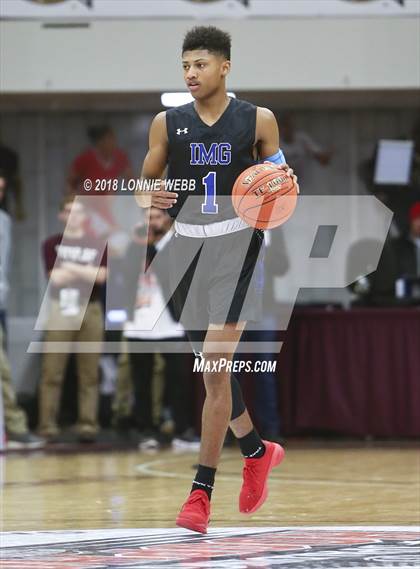 Thumbnail 1 in IMG Academy vs. Westtown (Spalding Hoophall Classic) photogallery.
