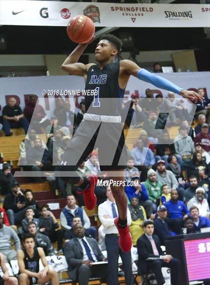 Thumbnail 3 in IMG Academy vs. Westtown (Spalding Hoophall Classic) photogallery.