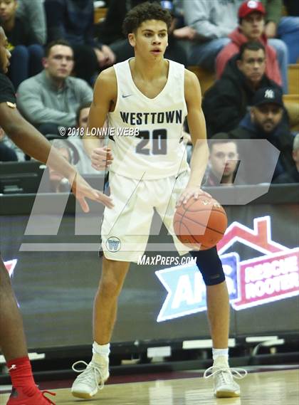Thumbnail 1 in IMG Academy vs. Westtown (Spalding Hoophall Classic) photogallery.