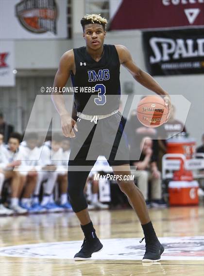 Thumbnail 1 in IMG Academy vs. Westtown (Spalding Hoophall Classic) photogallery.