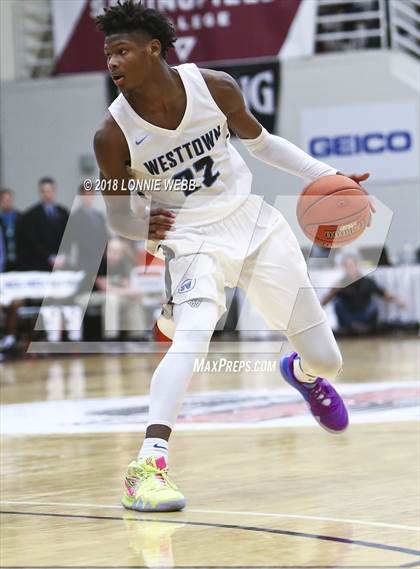 Thumbnail 2 in IMG Academy vs. Westtown (Spalding Hoophall Classic) photogallery.
