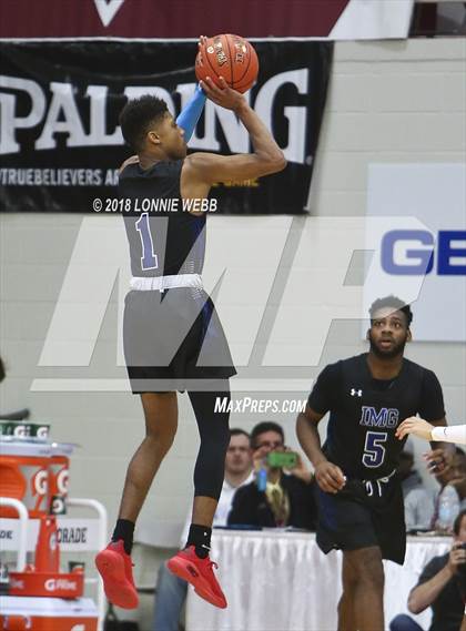 Thumbnail 1 in IMG Academy vs. Westtown (Spalding Hoophall Classic) photogallery.
