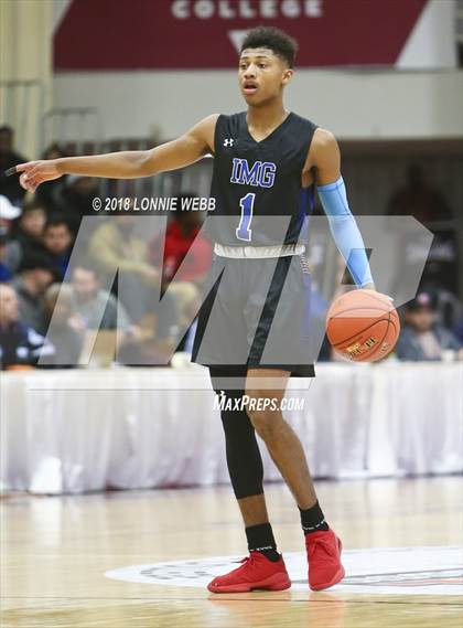Thumbnail 2 in IMG Academy vs. Westtown (Spalding Hoophall Classic) photogallery.