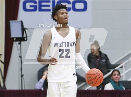 Thumbnail 3 in IMG Academy vs. Westtown (Spalding Hoophall Classic) photogallery.