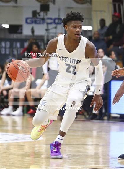Thumbnail 2 in IMG Academy vs. Westtown (Spalding Hoophall Classic) photogallery.