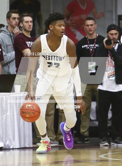 Thumbnail 1 in IMG Academy vs. Westtown (Spalding Hoophall Classic) photogallery.