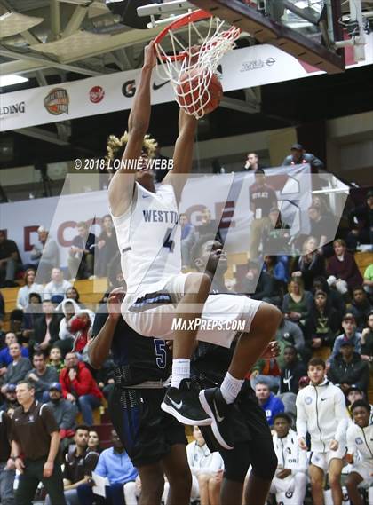 Thumbnail 3 in IMG Academy vs. Westtown (Spalding Hoophall Classic) photogallery.