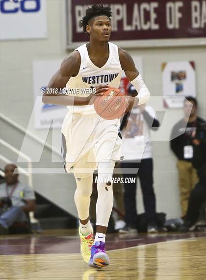 Thumbnail 1 in IMG Academy vs. Westtown (Spalding Hoophall Classic) photogallery.