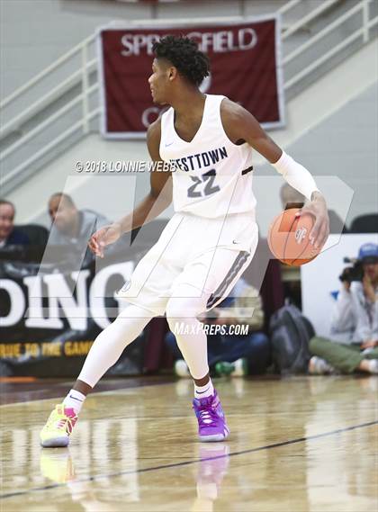 Thumbnail 1 in IMG Academy vs. Westtown (Spalding Hoophall Classic) photogallery.