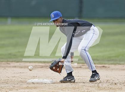 Thumbnail 3 in Brooks vs. De La Salle (IHSA Sectional Semifinal) photogallery.