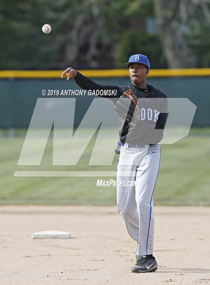 Thumbnail 1 in Brooks vs. De La Salle (IHSA Sectional Semifinal) photogallery.