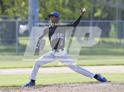 Thumbnail 1 in Brooks vs. De La Salle (IHSA Sectional Semifinal) photogallery.