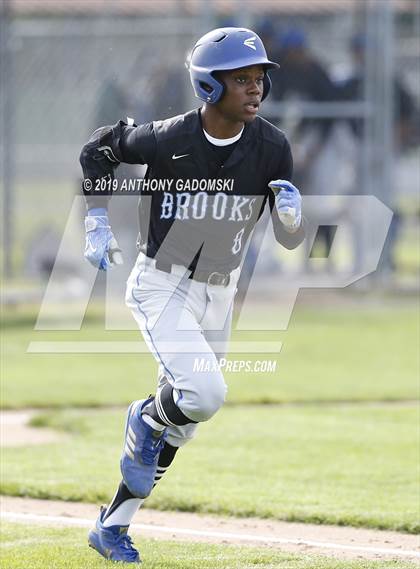 Thumbnail 2 in Brooks vs. De La Salle (IHSA Sectional Semifinal) photogallery.