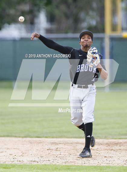 Thumbnail 1 in Brooks vs. De La Salle (IHSA Sectional Semifinal) photogallery.
