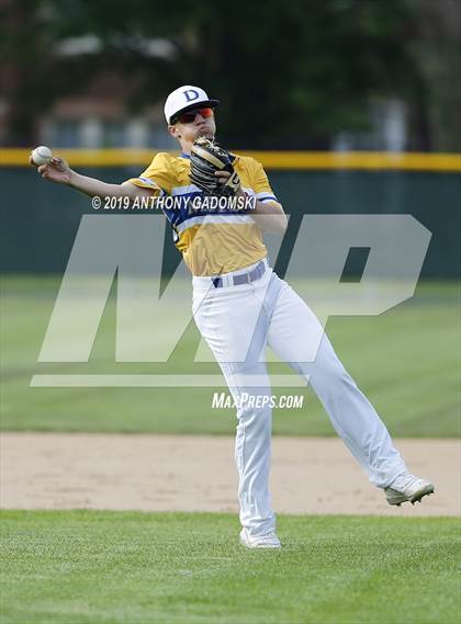 Thumbnail 1 in Brooks vs. De La Salle (IHSA Sectional Semifinal) photogallery.