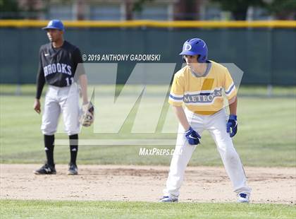 Thumbnail 1 in Brooks vs. De La Salle (IHSA Sectional Semifinal) photogallery.