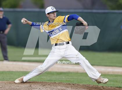 Thumbnail 1 in Brooks vs. De La Salle (IHSA Sectional Semifinal) photogallery.
