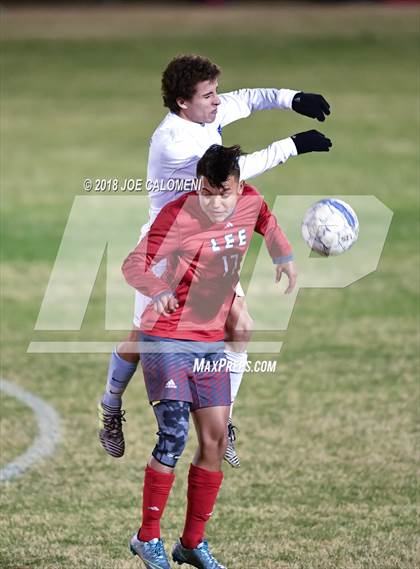 Thumbnail 3 in Lee [Robert E.] vs New Braunfels (NEISD Tournament) photogallery.