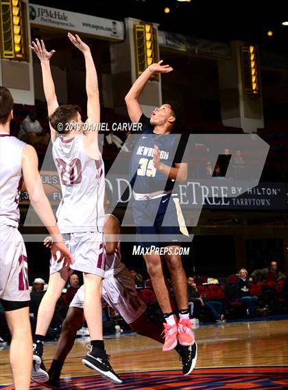 Thumbnail 1 in Newburgh Free Academy vs. Iona Prep (Slam Dunk Tournament Final) photogallery.