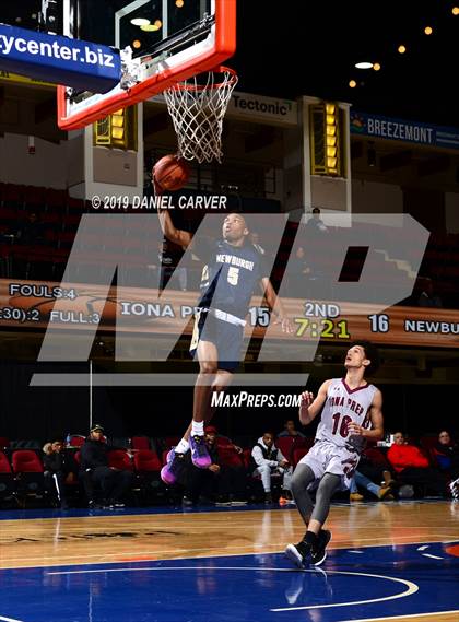 Thumbnail 3 in Newburgh Free Academy vs. Iona Prep (Slam Dunk Tournament Final) photogallery.