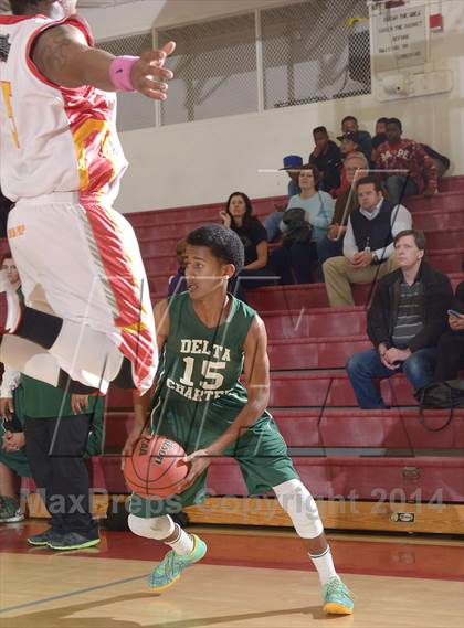 Thumbnail 2 in Encina Prep vs. Delta Charter (CIF SJS D4 Playoff) photogallery.