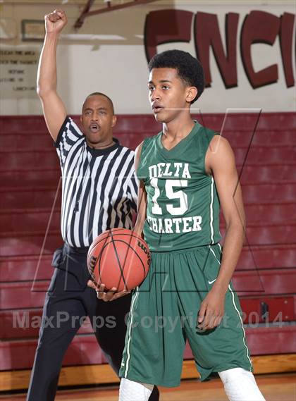 Thumbnail 2 in Encina Prep vs. Delta Charter (CIF SJS D4 Playoff) photogallery.