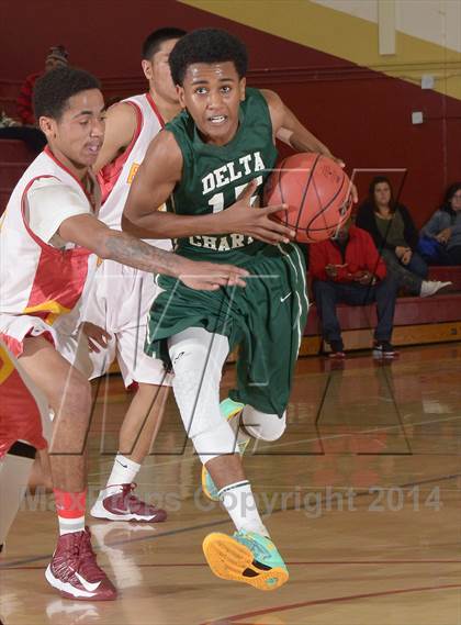 Thumbnail 2 in Encina Prep vs. Delta Charter (CIF SJS D4 Playoff) photogallery.