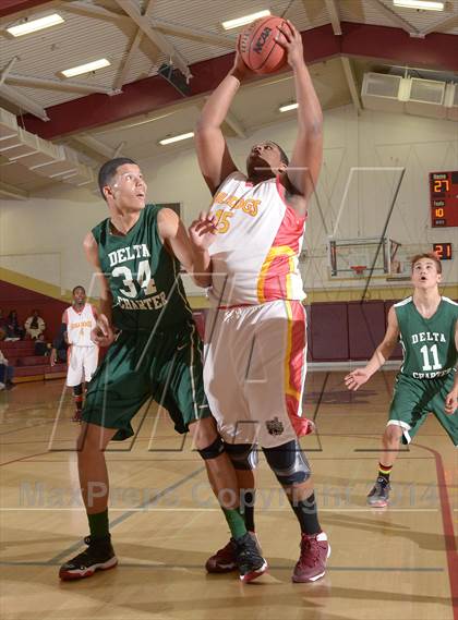 Thumbnail 1 in Encina Prep vs. Delta Charter (CIF SJS D4 Playoff) photogallery.