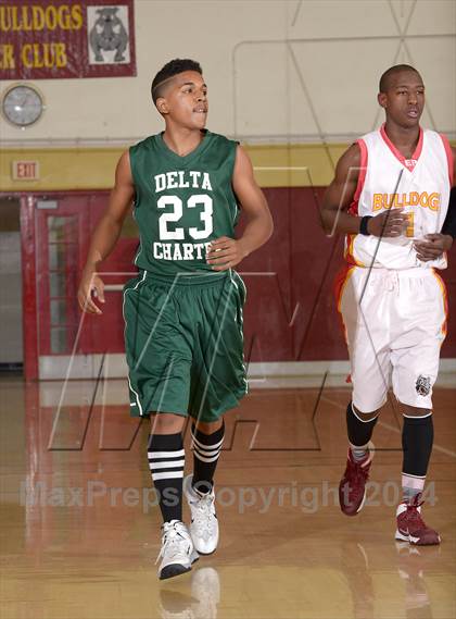 Thumbnail 1 in Encina Prep vs. Delta Charter (CIF SJS D4 Playoff) photogallery.