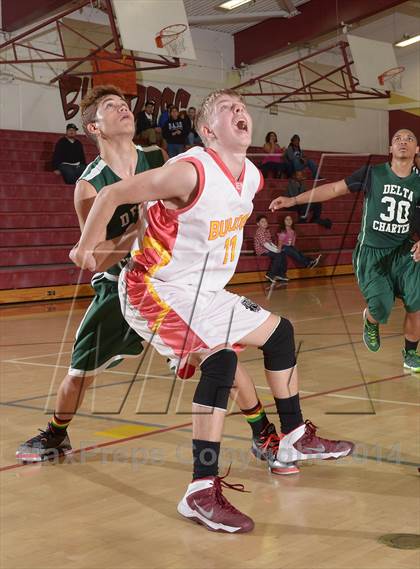 Thumbnail 1 in Encina Prep vs. Delta Charter (CIF SJS D4 Playoff) photogallery.