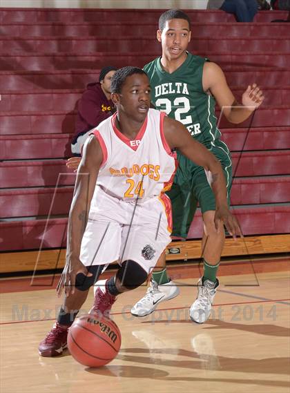 Thumbnail 3 in Encina Prep vs. Delta Charter (CIF SJS D4 Playoff) photogallery.