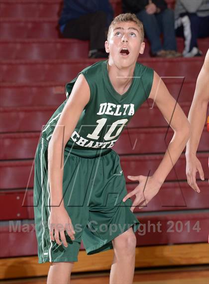 Thumbnail 3 in Encina Prep vs. Delta Charter (CIF SJS D4 Playoff) photogallery.