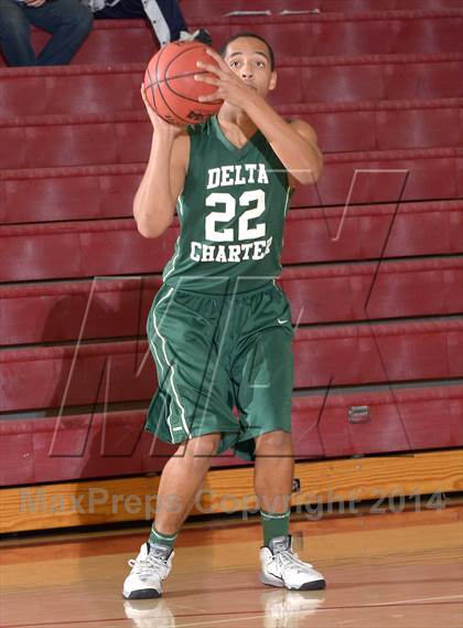 Thumbnail 1 in Encina Prep vs. Delta Charter (CIF SJS D4 Playoff) photogallery.