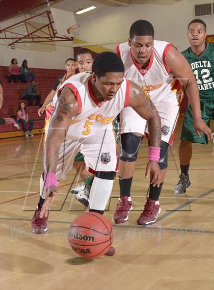 Thumbnail 1 in Encina Prep vs. Delta Charter (CIF SJS D4 Playoff) photogallery.