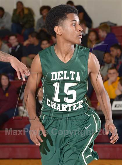 Thumbnail 2 in Encina Prep vs. Delta Charter (CIF SJS D4 Playoff) photogallery.