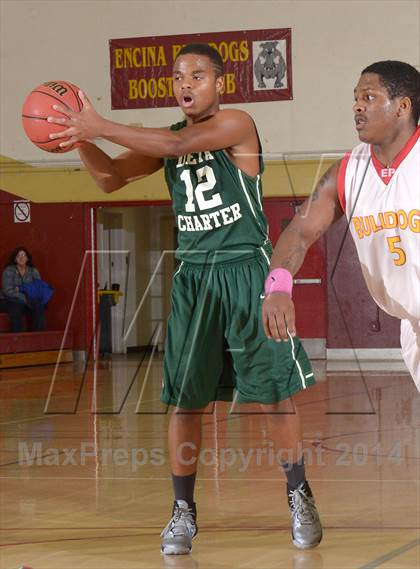 Thumbnail 3 in Encina Prep vs. Delta Charter (CIF SJS D4 Playoff) photogallery.