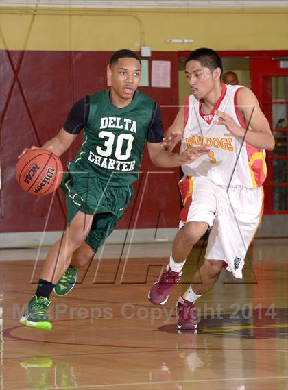 Thumbnail 2 in Encina Prep vs. Delta Charter (CIF SJS D4 Playoff) photogallery.