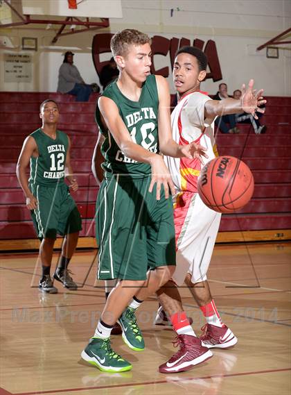 Thumbnail 2 in Encina Prep vs. Delta Charter (CIF SJS D4 Playoff) photogallery.