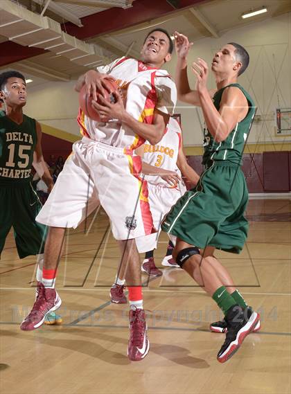 Thumbnail 2 in Encina Prep vs. Delta Charter (CIF SJS D4 Playoff) photogallery.