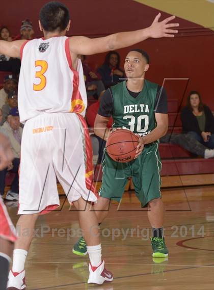 Thumbnail 2 in Encina Prep vs. Delta Charter (CIF SJS D4 Playoff) photogallery.