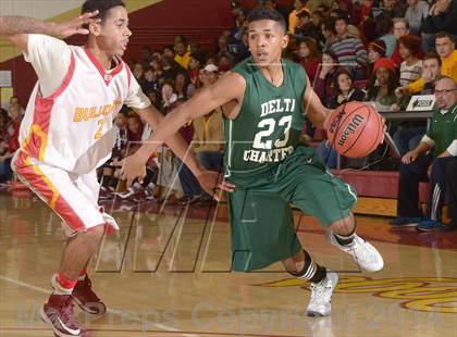 Thumbnail 3 in Encina Prep vs. Delta Charter (CIF SJS D4 Playoff) photogallery.
